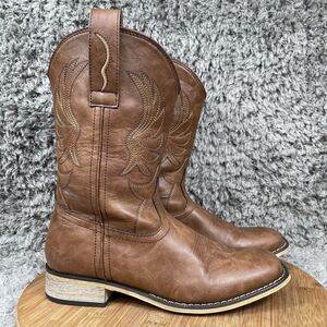 Rollda Kids Cowboy Western Boots Size 7 Riding Rodeo